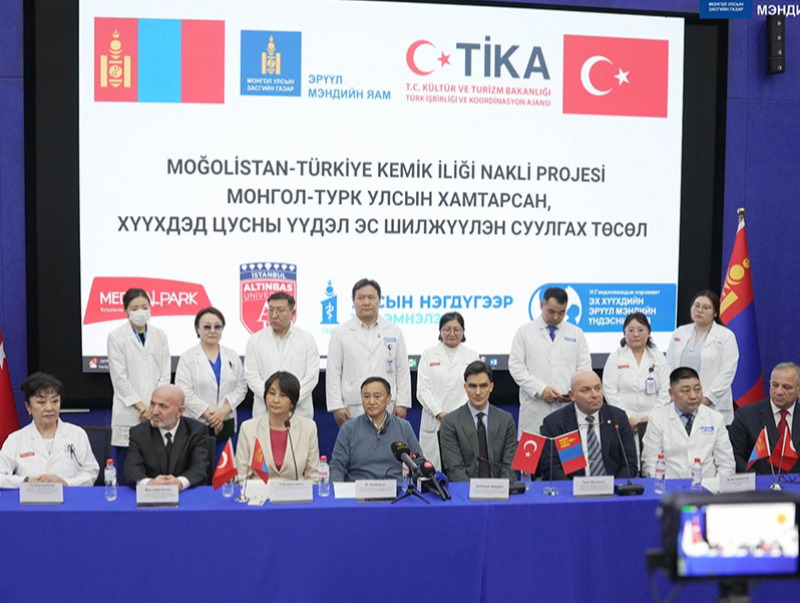 Цусны хавдартай хүүхдэд цусны үүдэл эс шилжүүлэн суулгах эмчилгээг амжилттай хийлээ